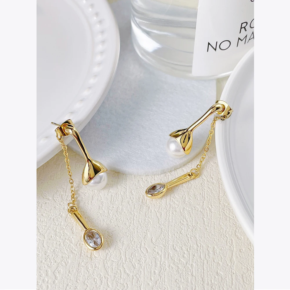 Special Spoon Drop Earrings - Image 2