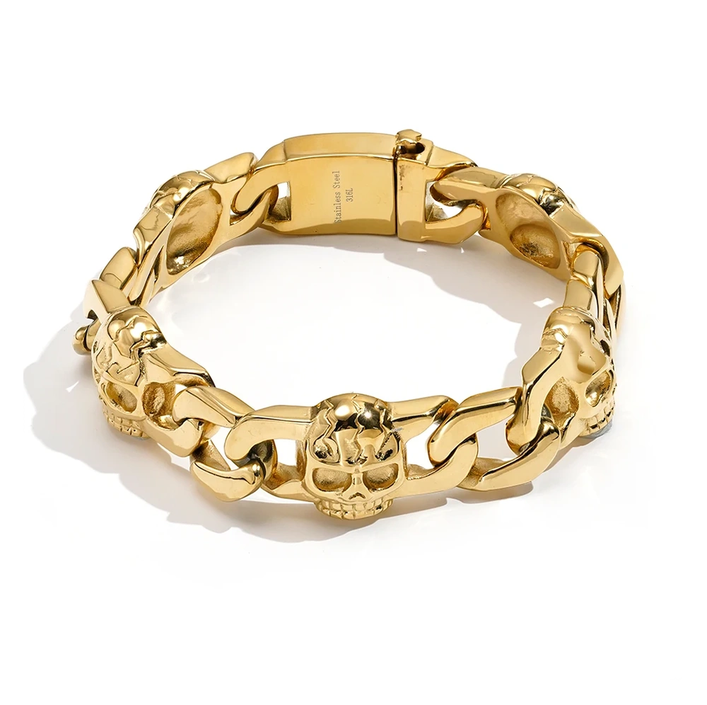 Skull Chain Bracelet