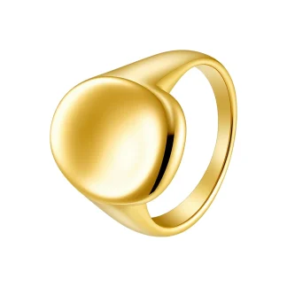 Geometry Irregular Oval Ring