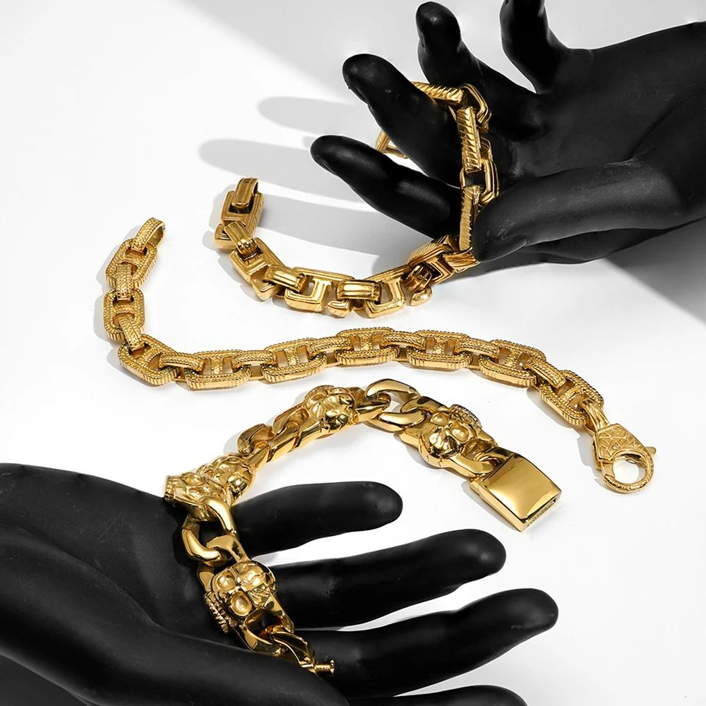 Skull Chain Bracelet - Image 4
