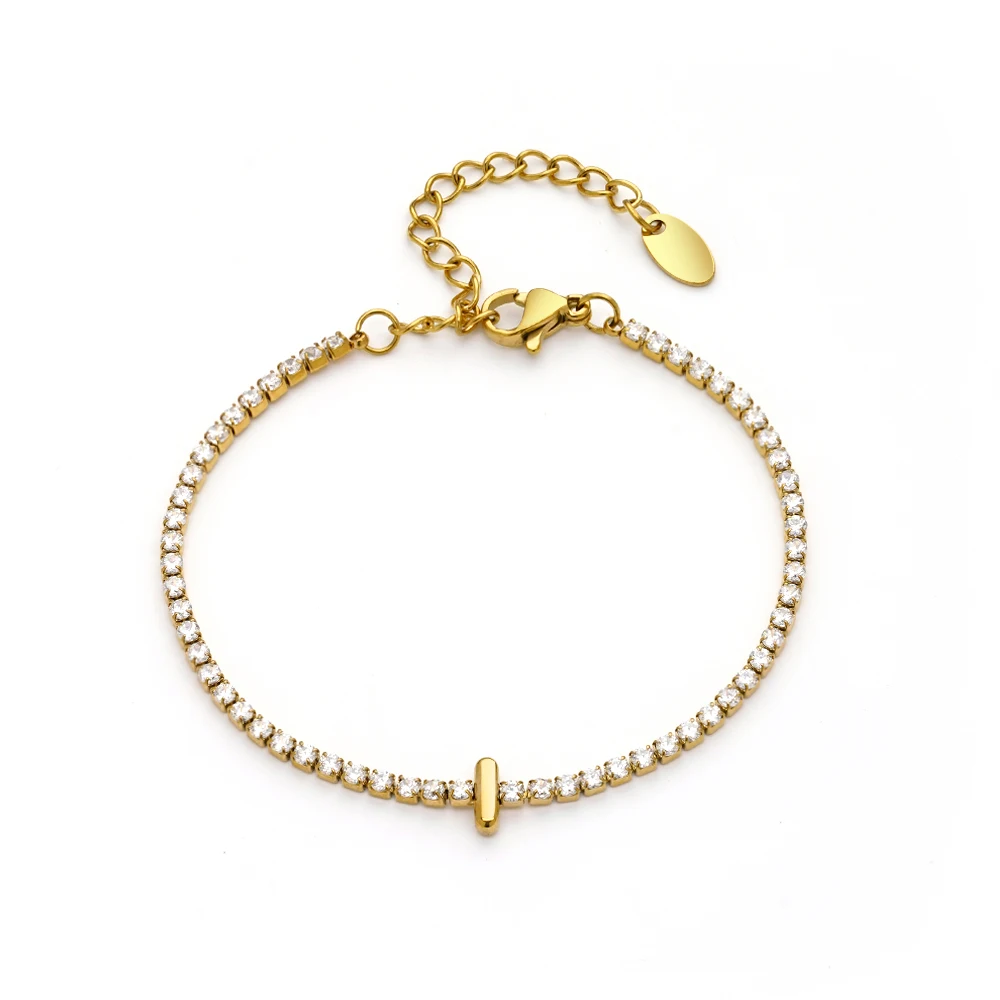 Letter Zircon Bracelet - Image 12