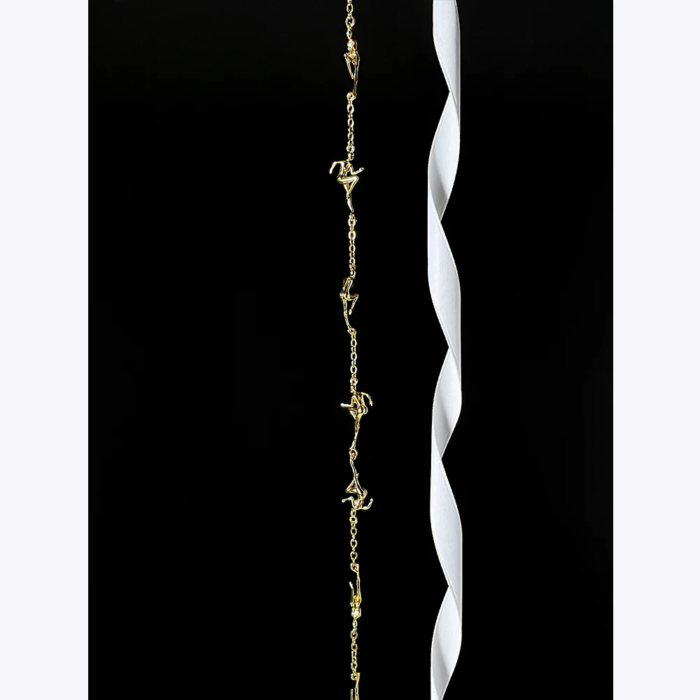 Athlete Dancer Figure Necklace - Image 3