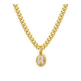 Oval Chain Necklace