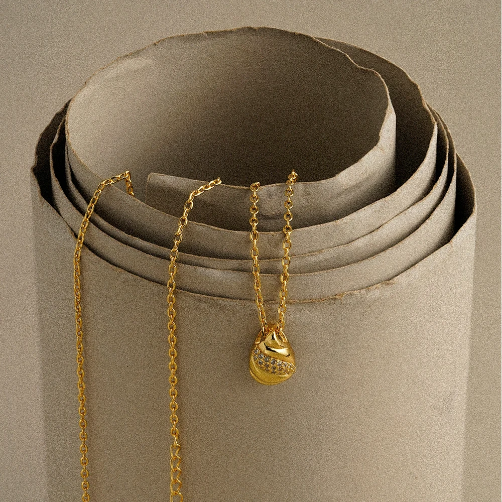 Delicate Zircon Necklace - Image 3