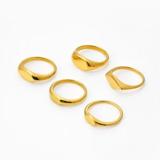 Geometry Signet Ring