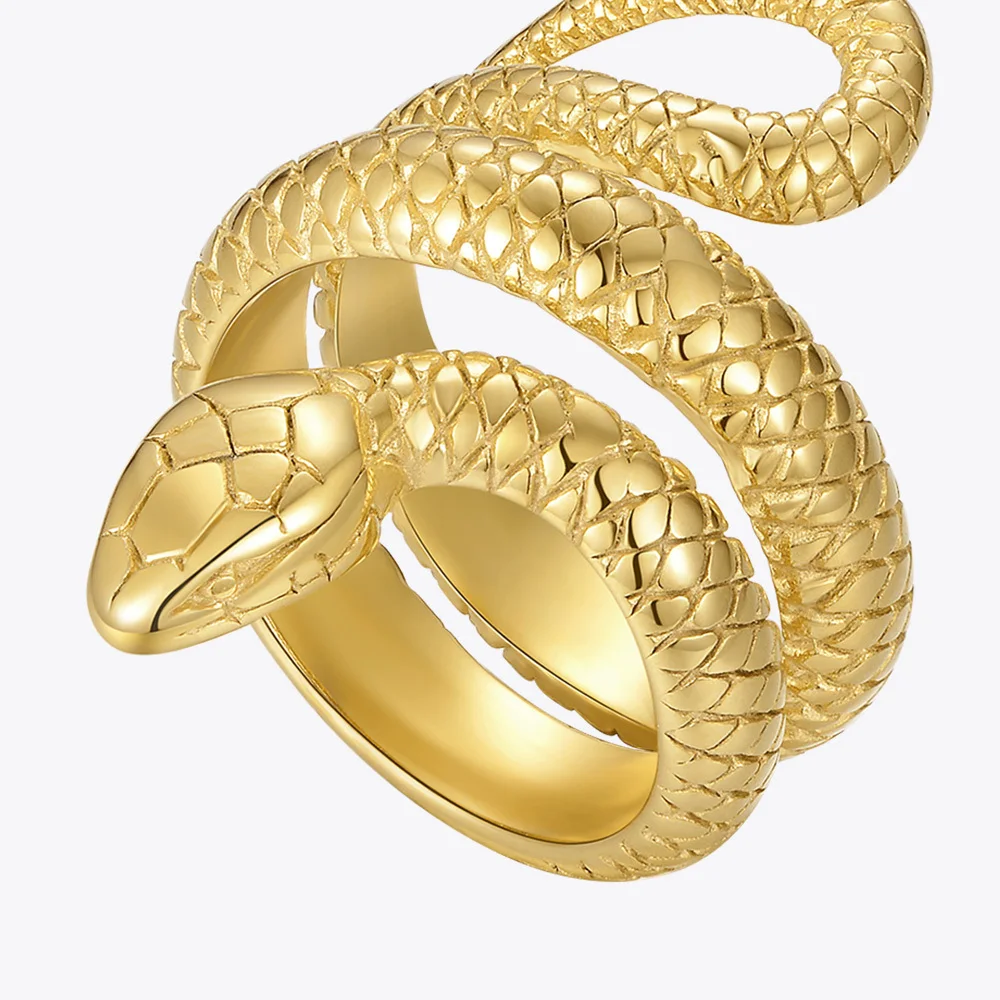Gothic Artificial Snake Ring - Image 4