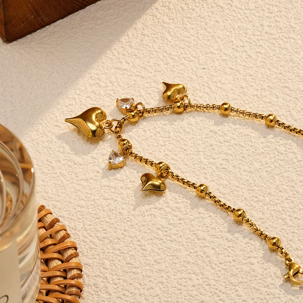 Heart Chain Bracelet - Image 2