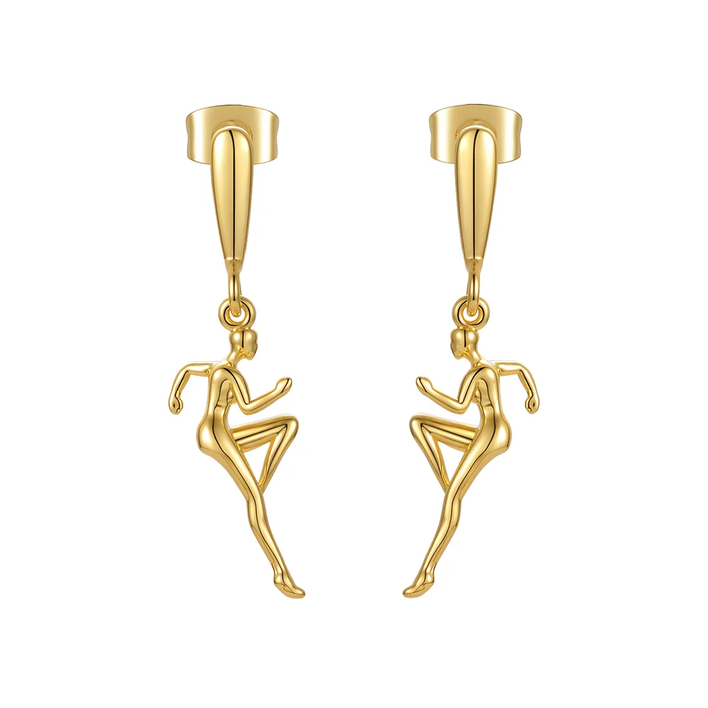 Athlete Dancer Drop Earrings