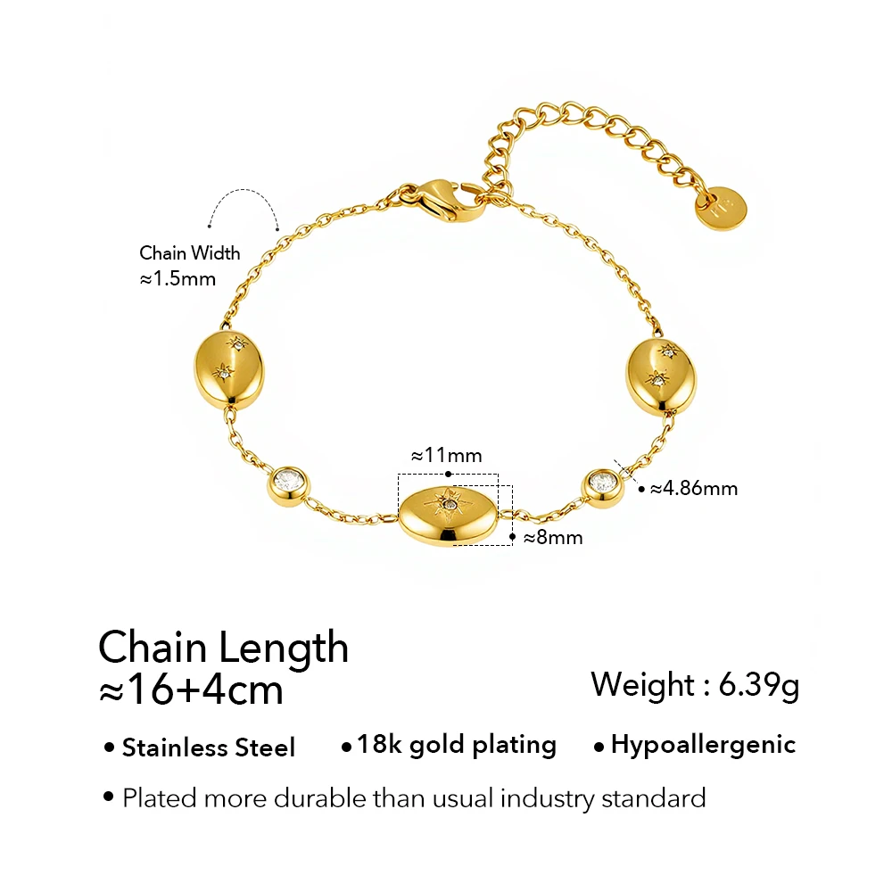 Star Zircon Necklace - Image 7