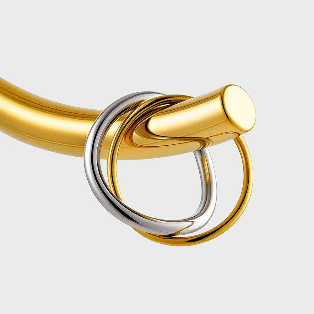 Two Tone Bridal Ring - Image 2