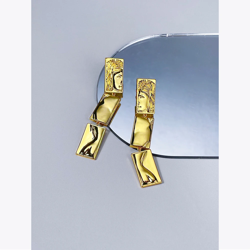 Human Figure Stud Earrings - Image 3