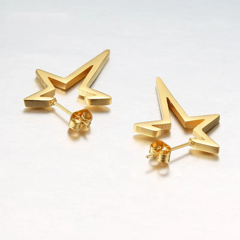 Star Stud Earrings - Image 4
