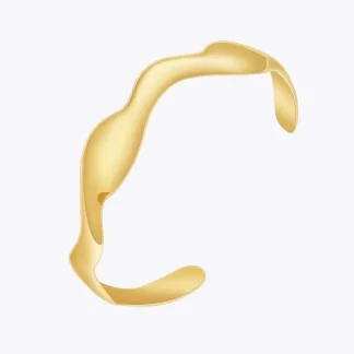 Wave Cuff Bangle