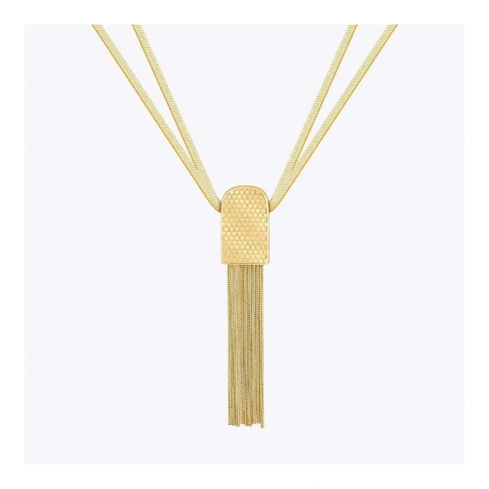 Tassel Double Layer Necklace