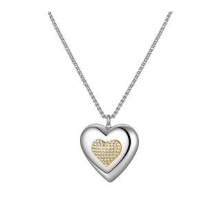 Hollow Heart Necklace