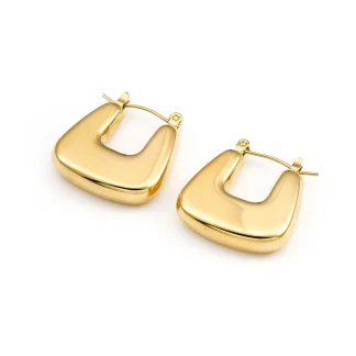 Geometry Hollow Stud Earrings