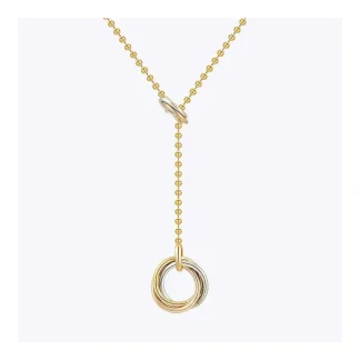 Circle Chain Pendant Necklace