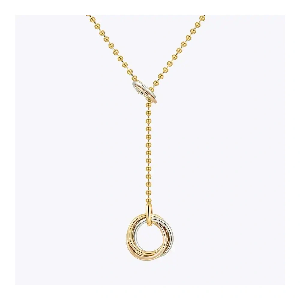 Circle Chain Pendant Necklace