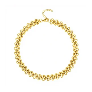Punk Thick Three Layers Necklace