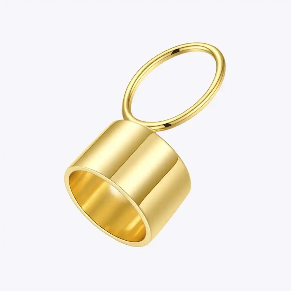 Geometric Finger Nail Ring