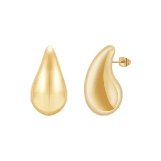 Big Glossy Stud Earrings