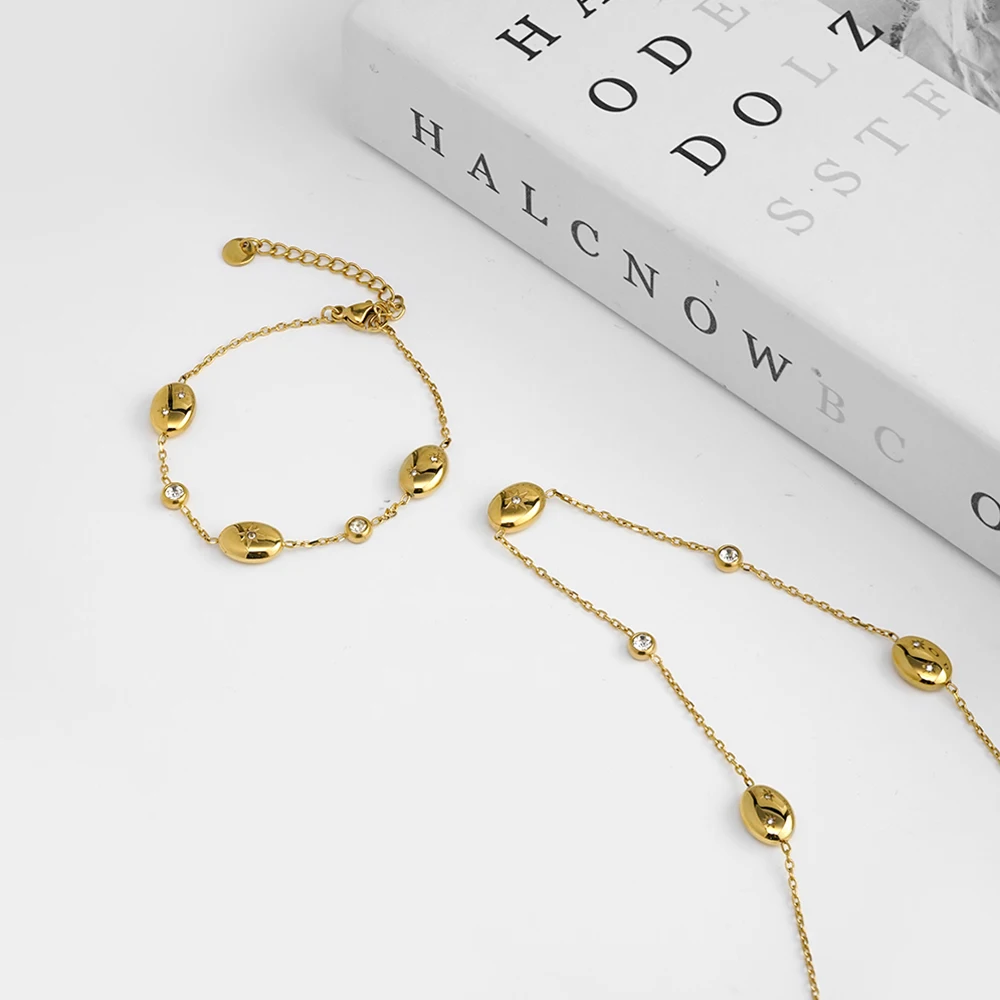 Star Zircon Necklace - Image 2