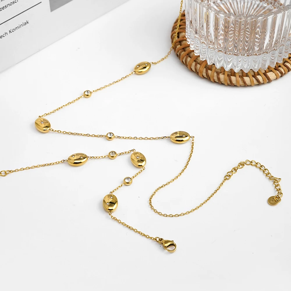 Star Zircon Necklace - Image 3