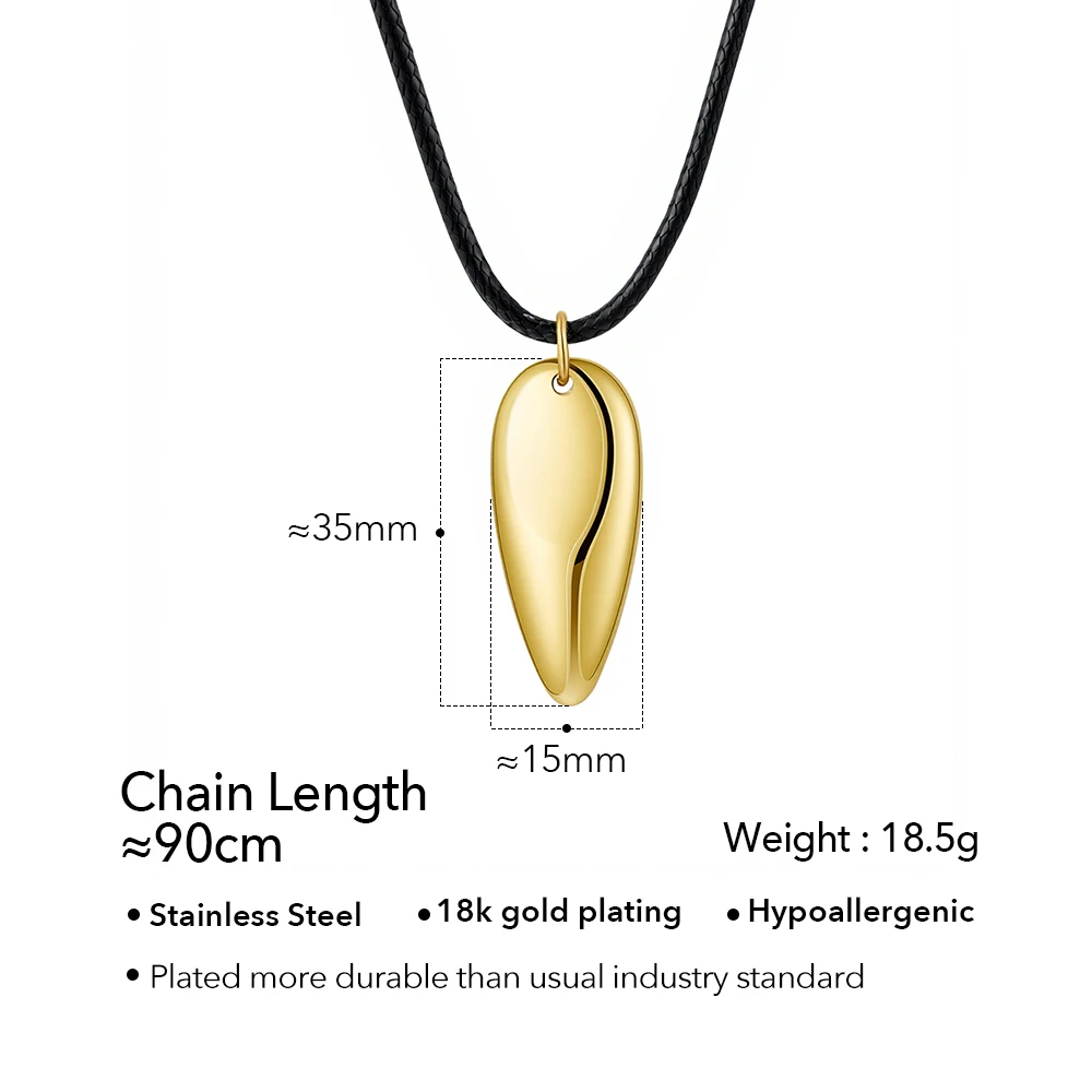 Rain Drop Pendant Necklace - Image 9
