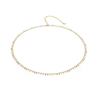 Colorful Drip Belly Chain
