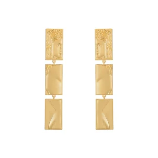 Human Figure Stud Earrings