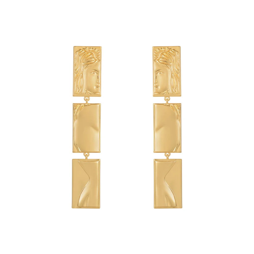 Human Figure Stud Earrings
