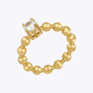 Zircon Beads Ring
