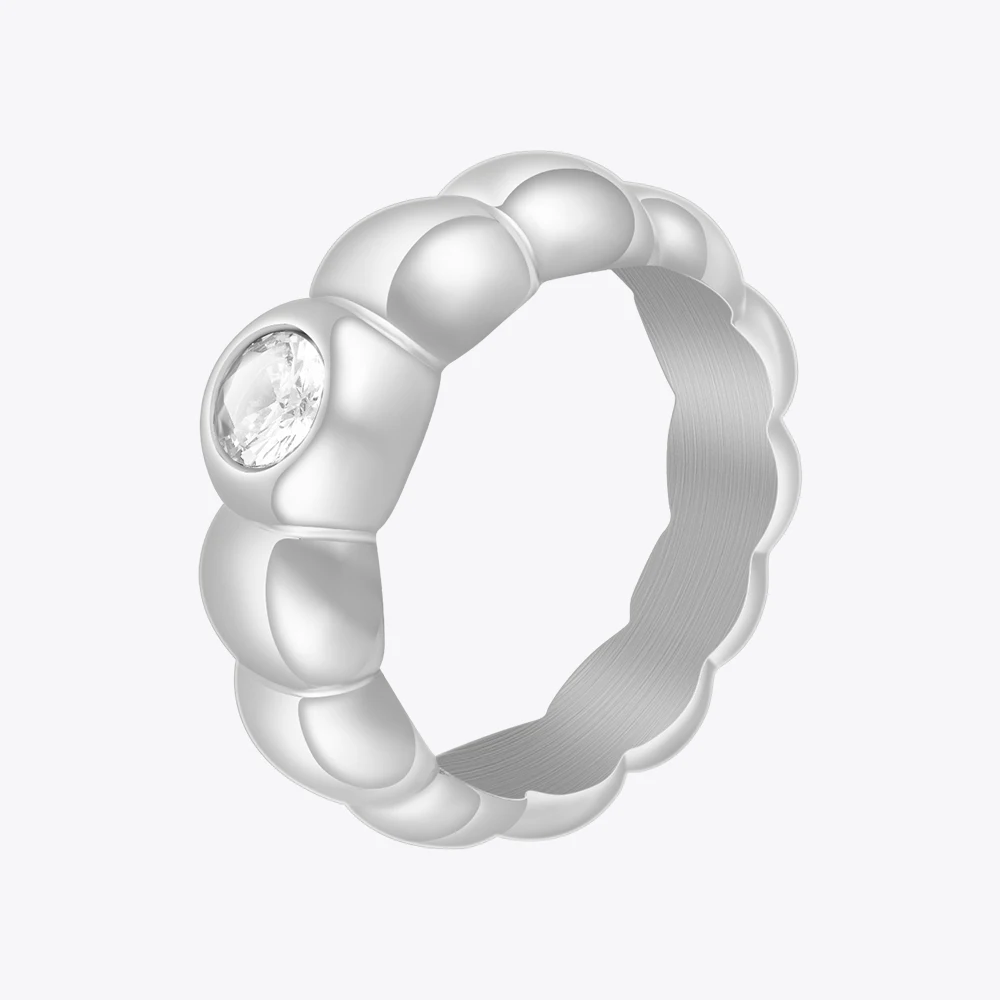 White Zircon Ring - Image 4