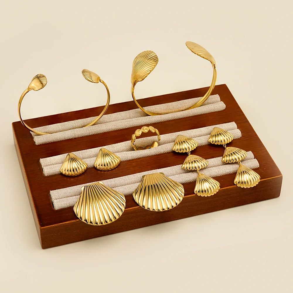 Shell Cuff Bracelet - Image 3