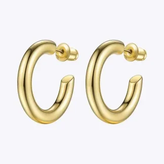 Eternity Hoop Earrings
