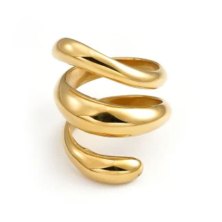 Arc Irregular Design Ring