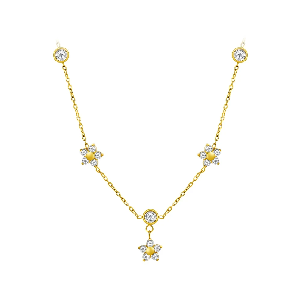 Flower Pendant Necklace
