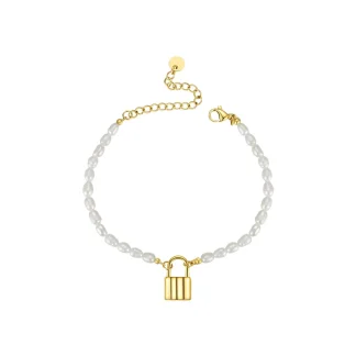 Pearl Lock Bracelet