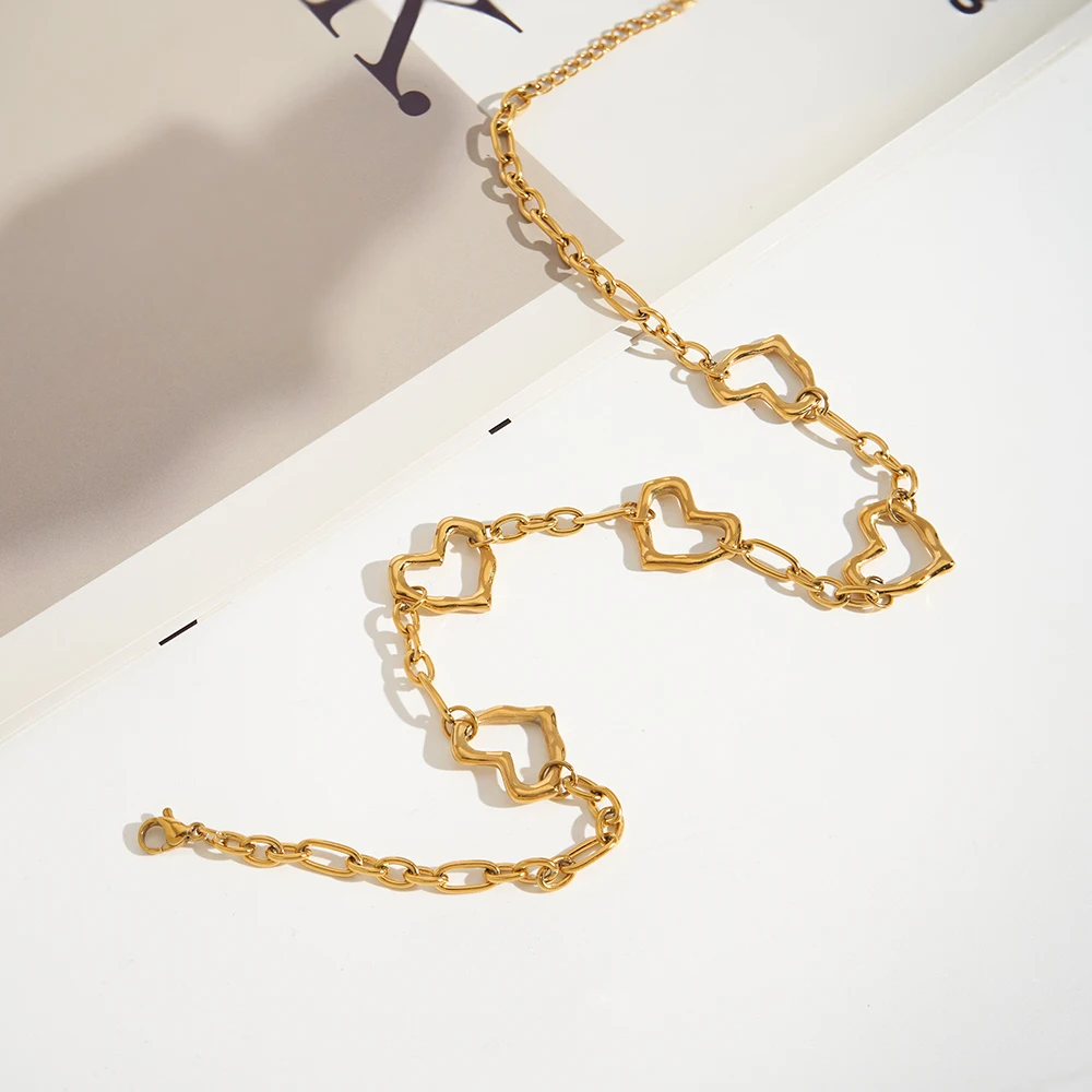 Irregular Heart Necklace - Image 3