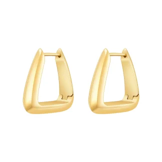 Geometry Triangle Stud Earrings