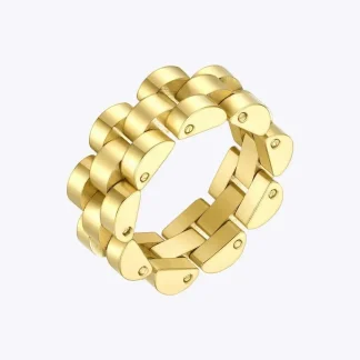 Hip-Hop Watchband Ring