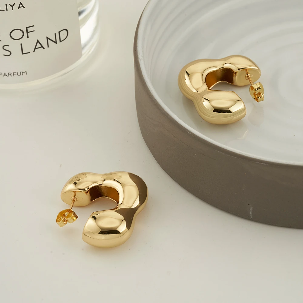 Cloud Stud Earrings - Image 4