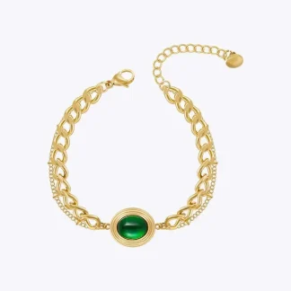 Vintage Oval Chain Bracelet