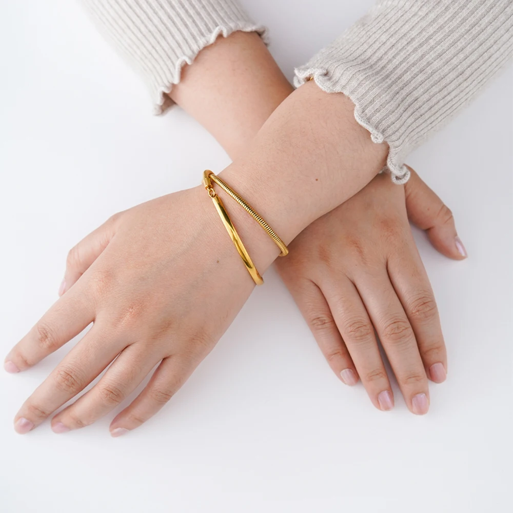 Snake Layer Bracelet - Image 2
