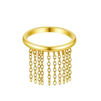 Tassel Chain Ring