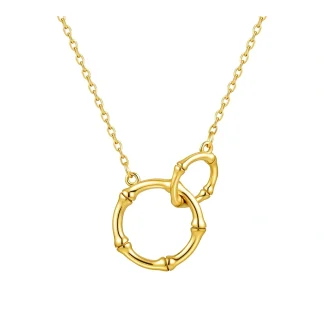 Linked Circle Necklace