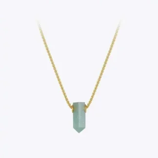 Kpop Pink Stone Necklace
