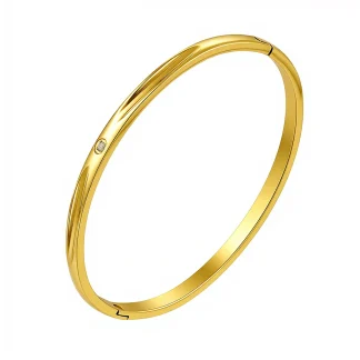 Cuff Zircon Bracelet