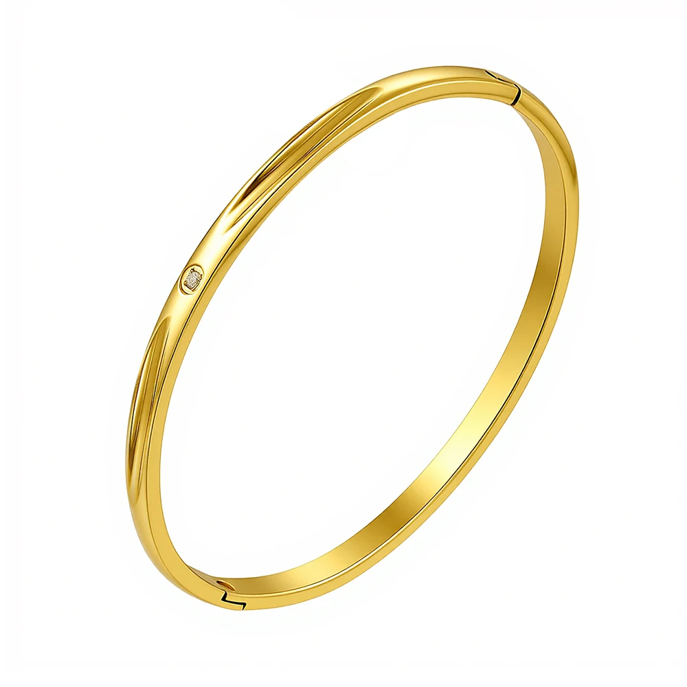 Cuff Zircon Bracelet