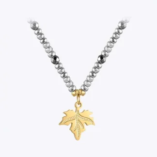 Kpop Maple Leaf Necklace